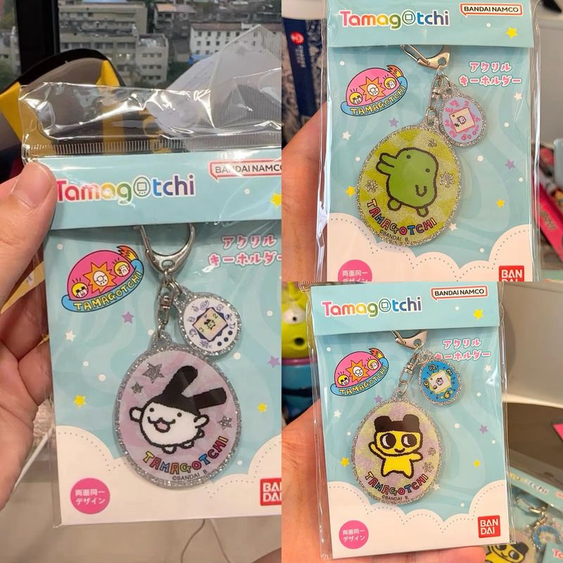 Phone Accessories Doll - Hot In-Stock Tamagotchi Shiny Acrylic Keychain