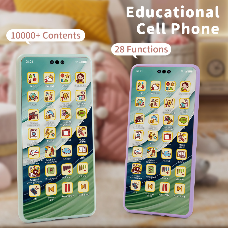 Toy Cell Phone Educational Toy - Phone Accessories Baby 评论和价格