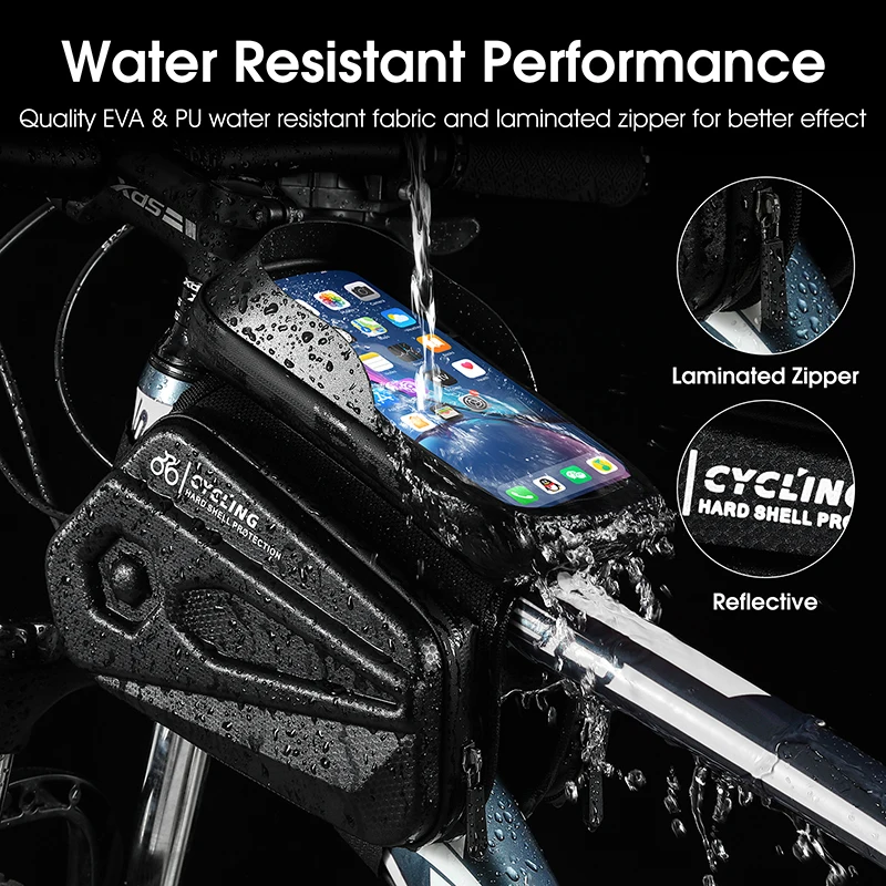 WEST BIKING Bicycle Bag Front  - Youtube Phone Accessories 评论和价格
