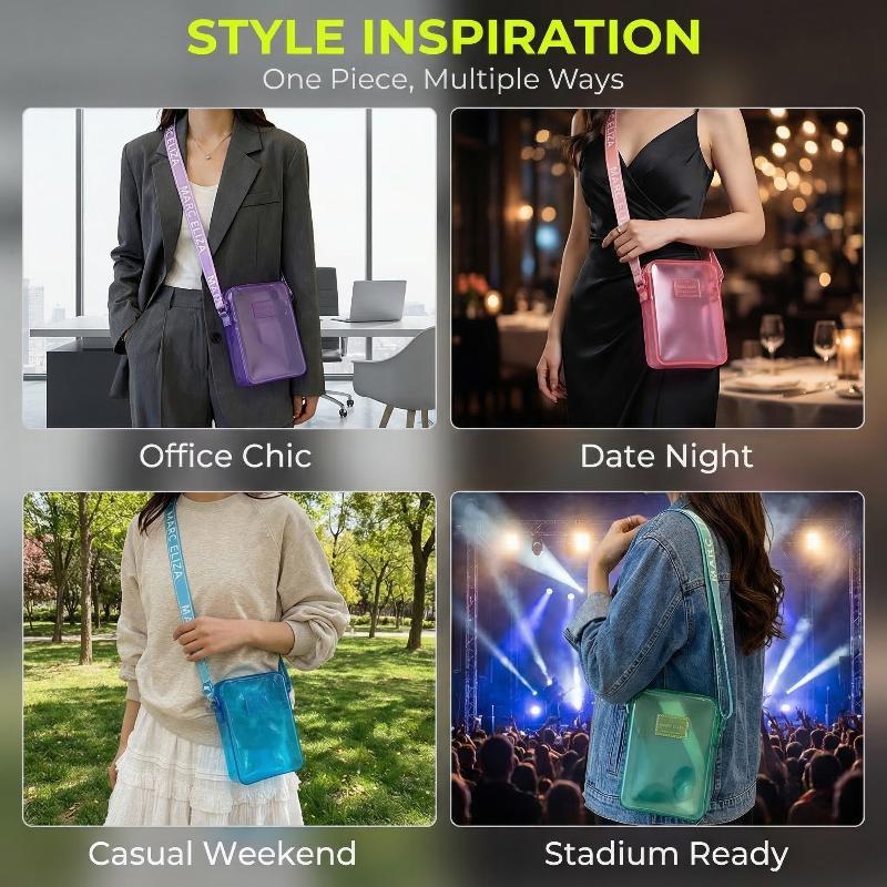 NewFashionable PVC Messenger B - Waterproof Phone Bag 评论和价格