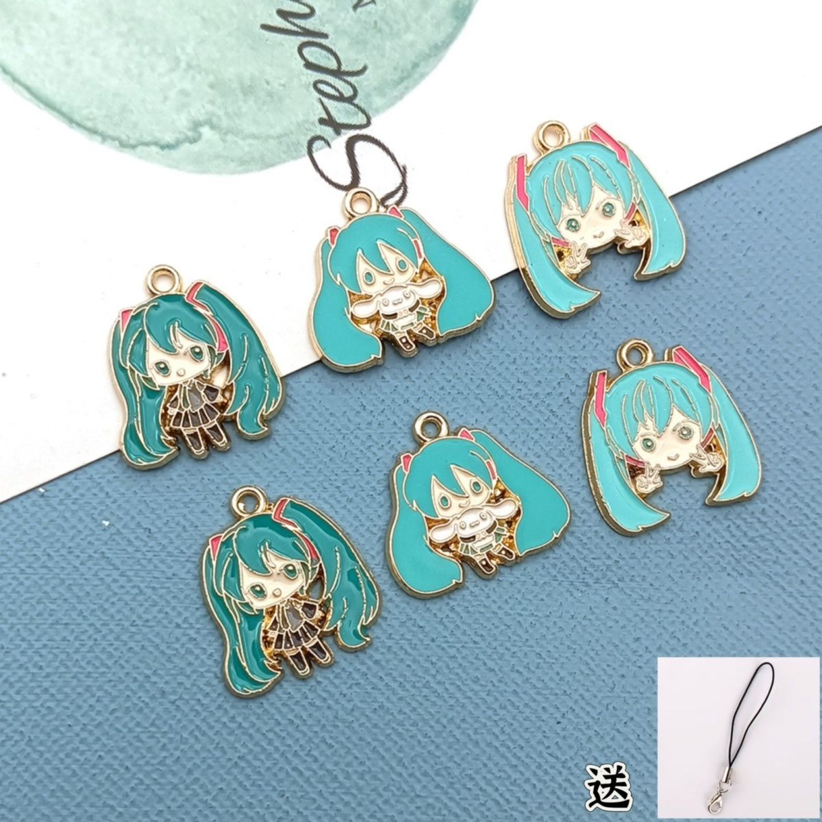 Hatsune Miku peripherals, cute - Phone Accessories Doll 评论和价格